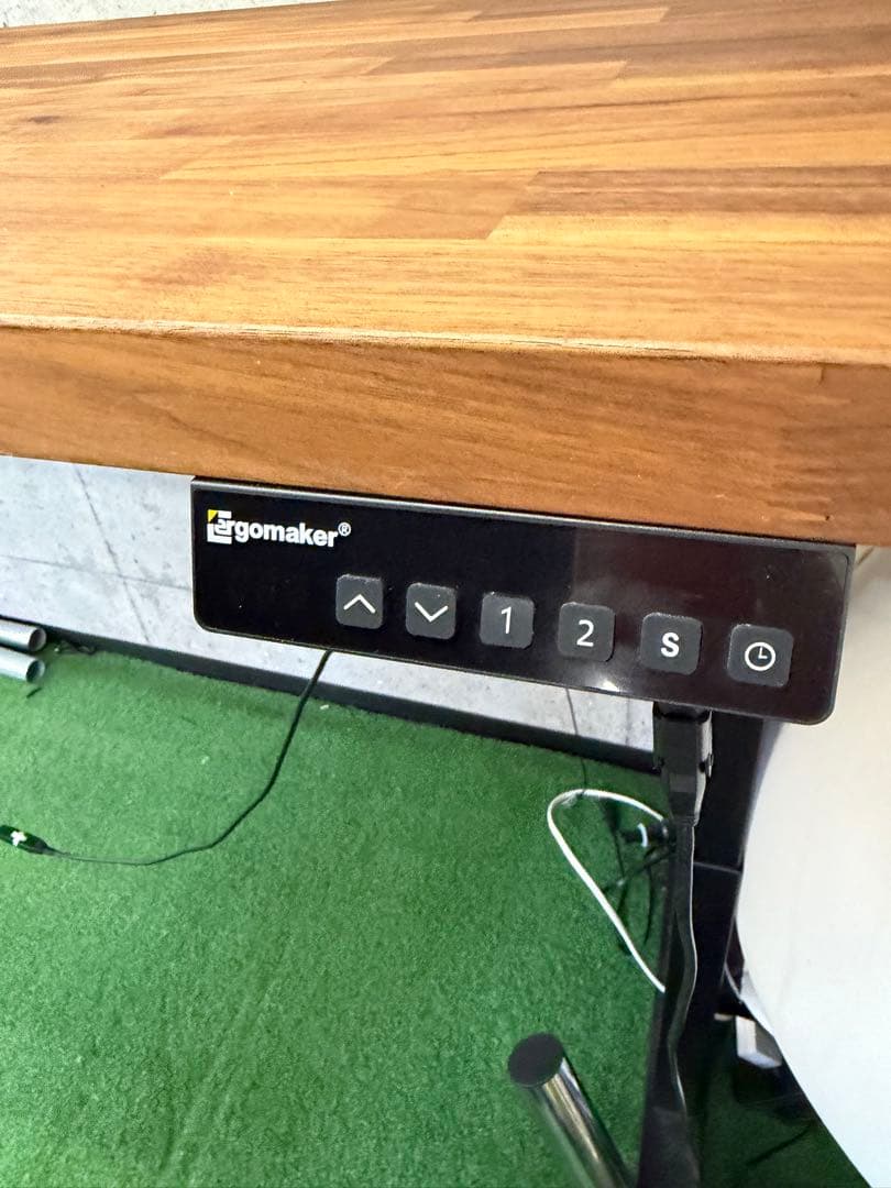 IKEA カールビーワークトップ　180cm 電動昇降付き