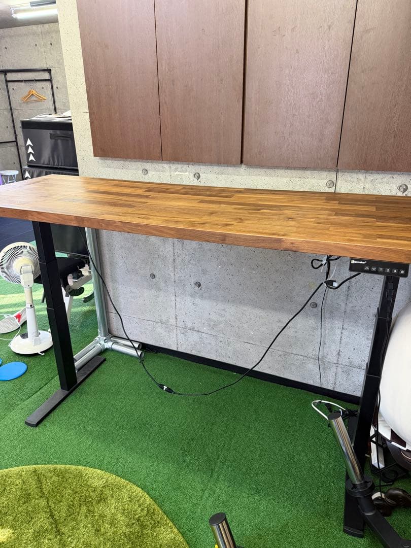 IKEA カールビーワークトップ　180cm 電動昇降付き