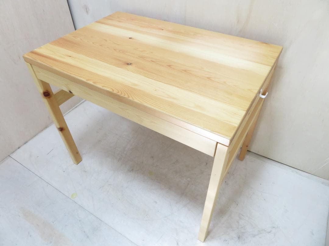 無印良品 MUJI パイン材デスク 机 幅86cm 奥行58cm