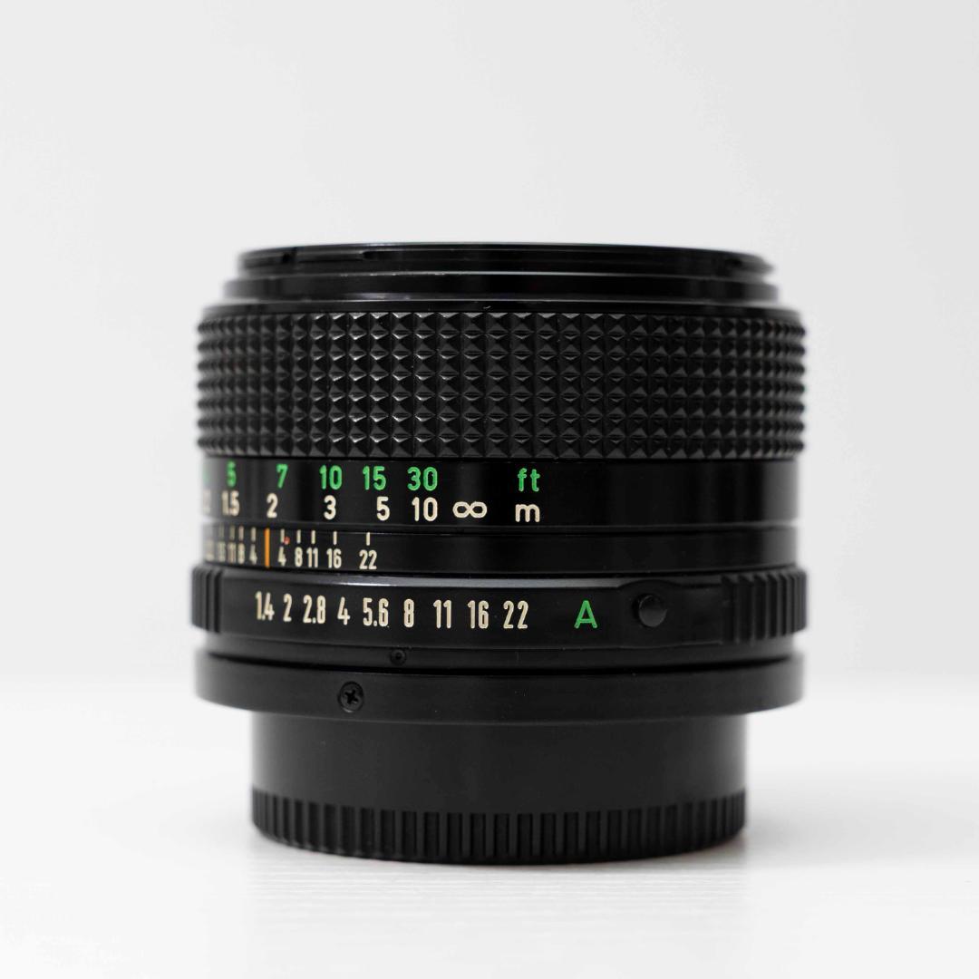 【美品/試写有】Canon New FD 50mm f/1.4 オールドレンズ