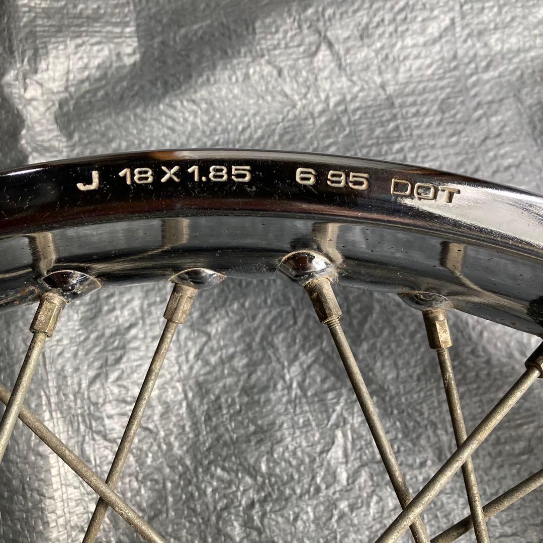 CB４５０セニア　リアーホイール18×1.85