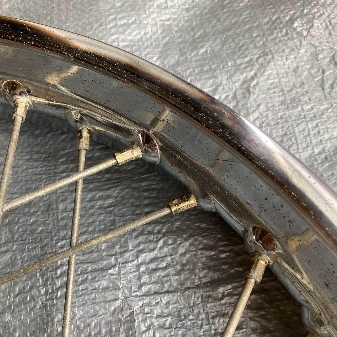 CB４５０セニア　リアーホイール18×1.85