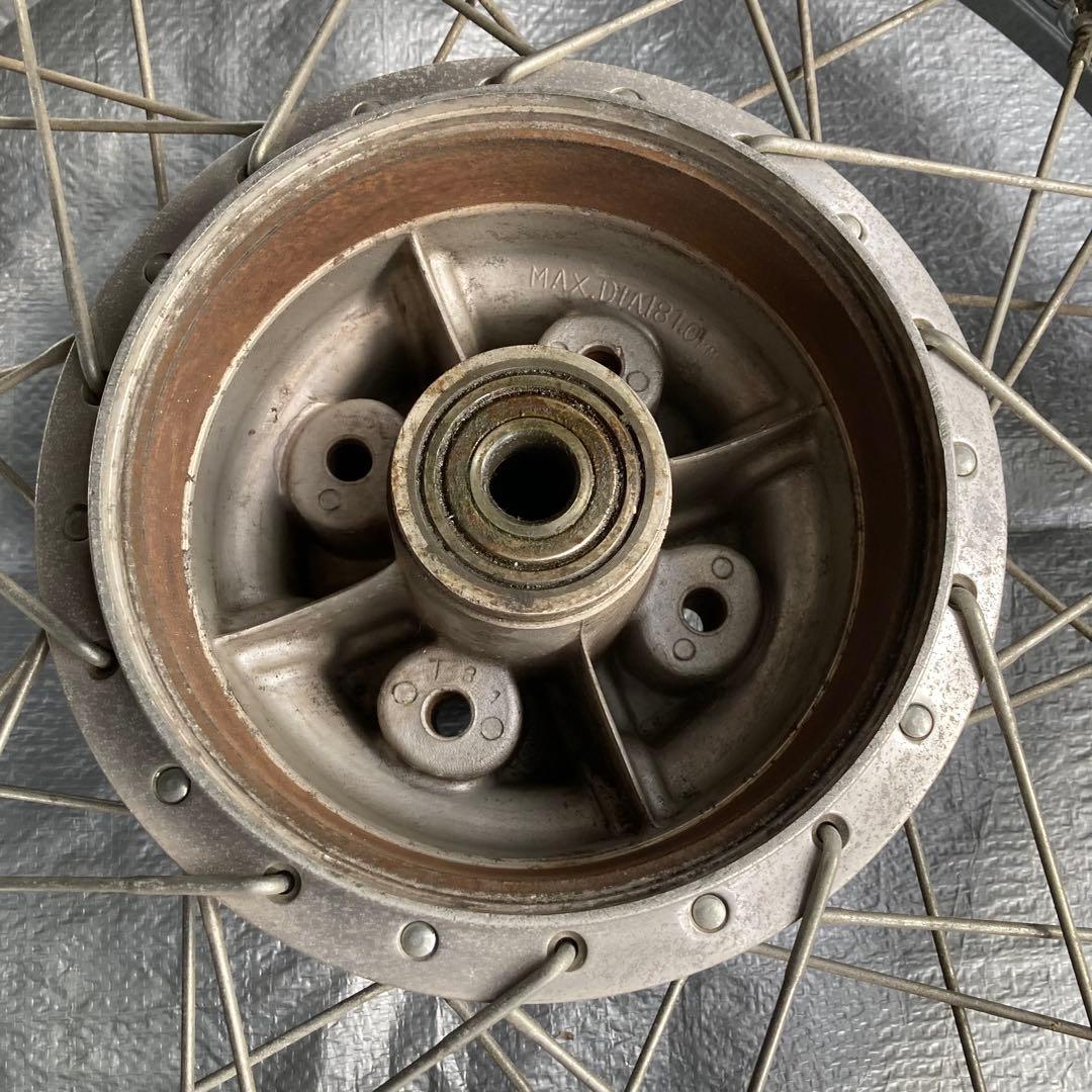 CB４５０セニア　リアーホイール18×1.85