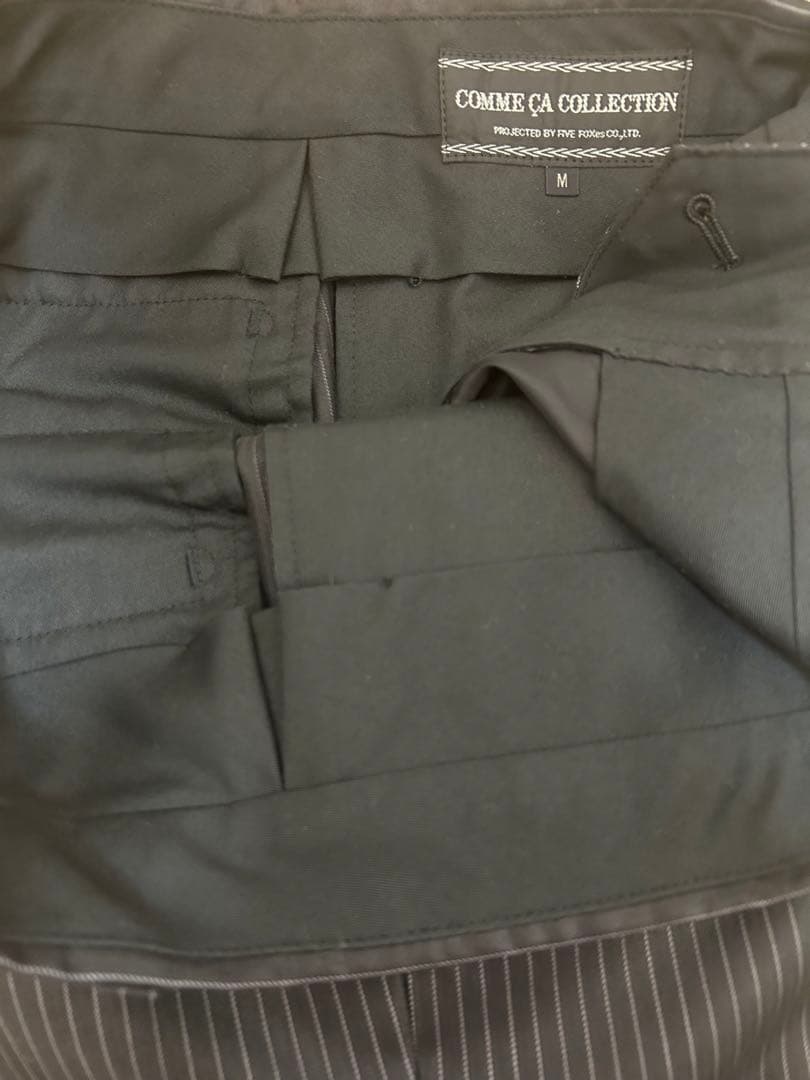 [ジェイ]コムサコレクションXチェルッティ光沢生地スーツセットアップ