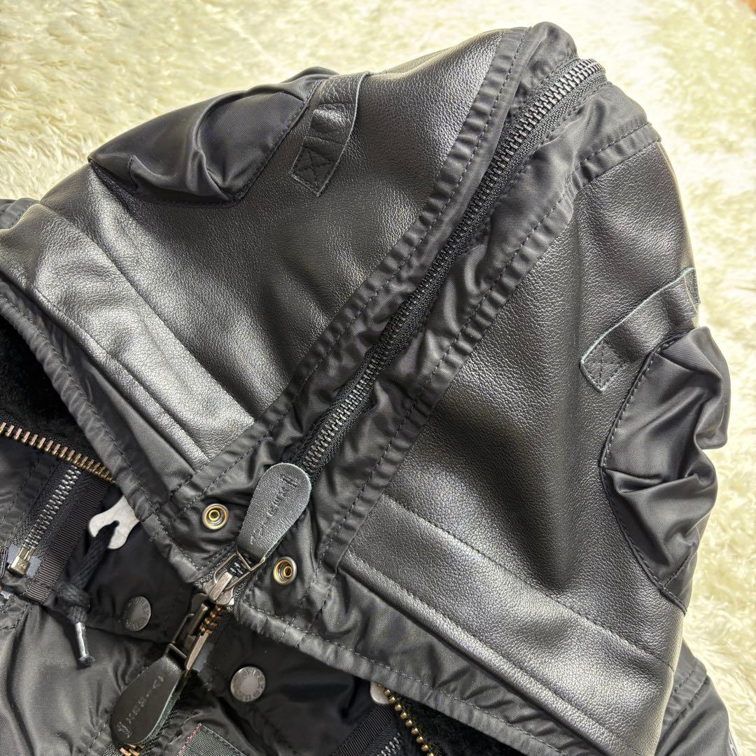 【美品/激レア】Avirex MA-1 REMODEL MARK2 N2B 黒