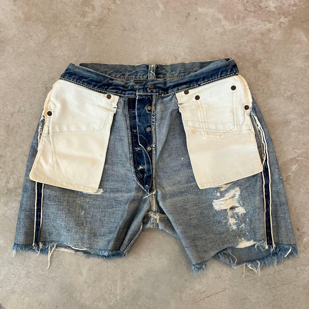 ヴィンテージ501XX カットオフ　W80cm