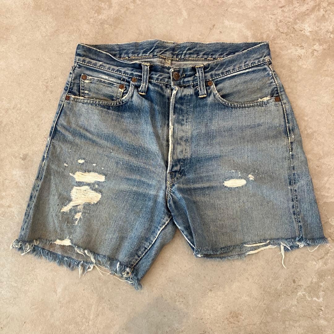 ヴィンテージ501XX カットオフ　W80cm