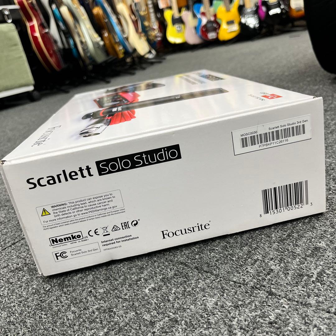 【11351】 Focusrite Scarlett 第3世代
