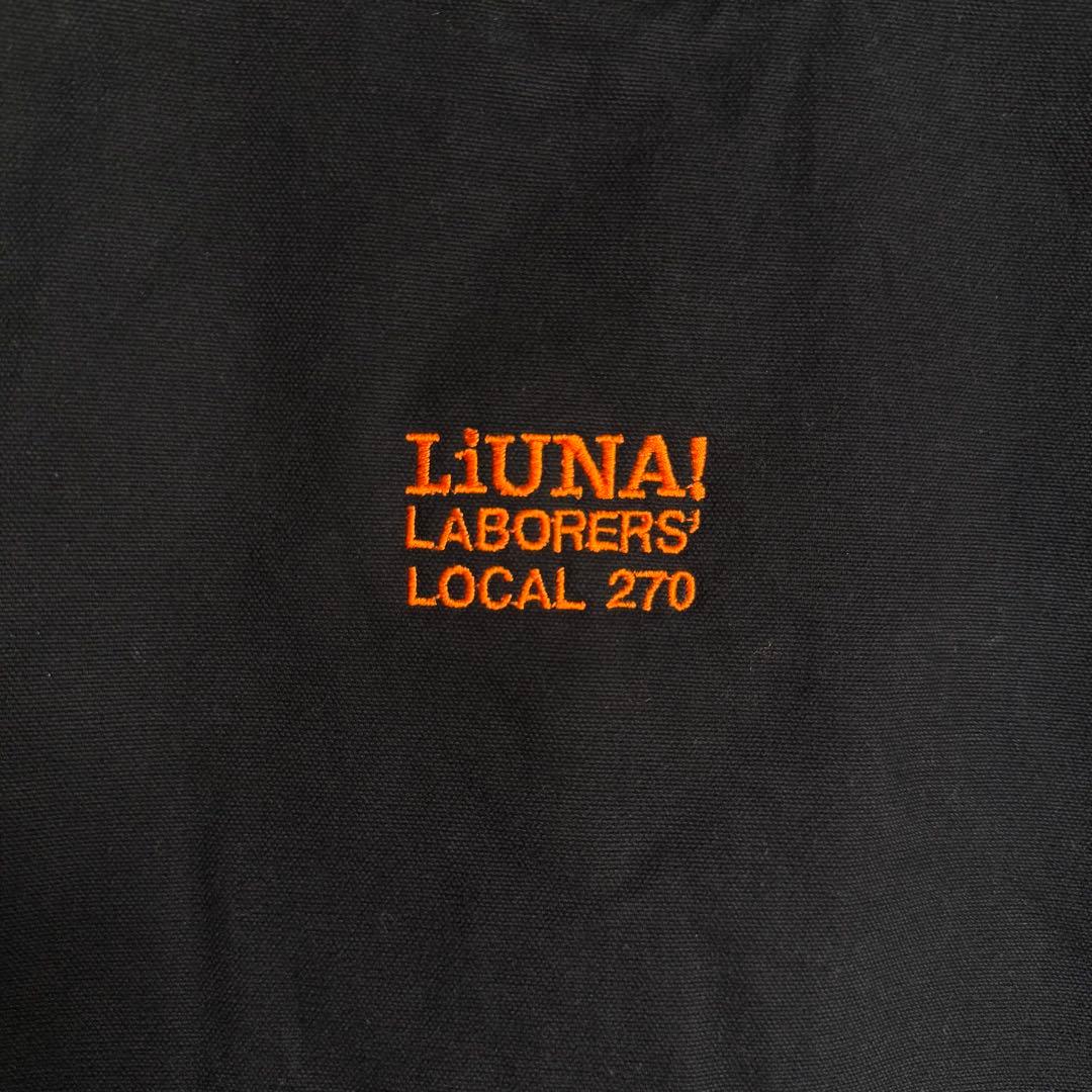 ⭐️希少⭐️カーハート ダック地ベスト 2XL 企業物 刺繍 ネイビー V01