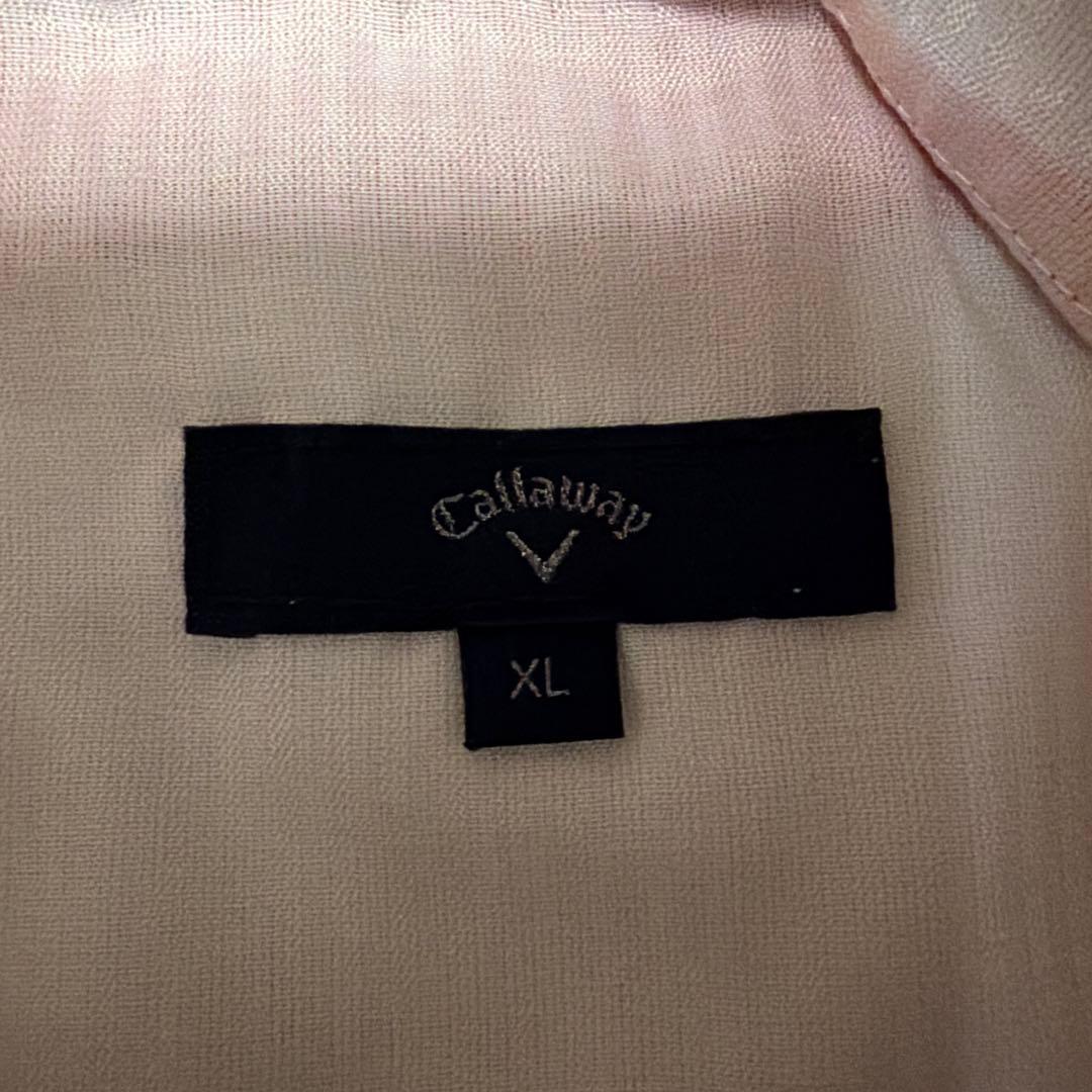 【中古】Callawayキャロウェイパンツ XL/W94㎝ 希少サイズオレンジ系