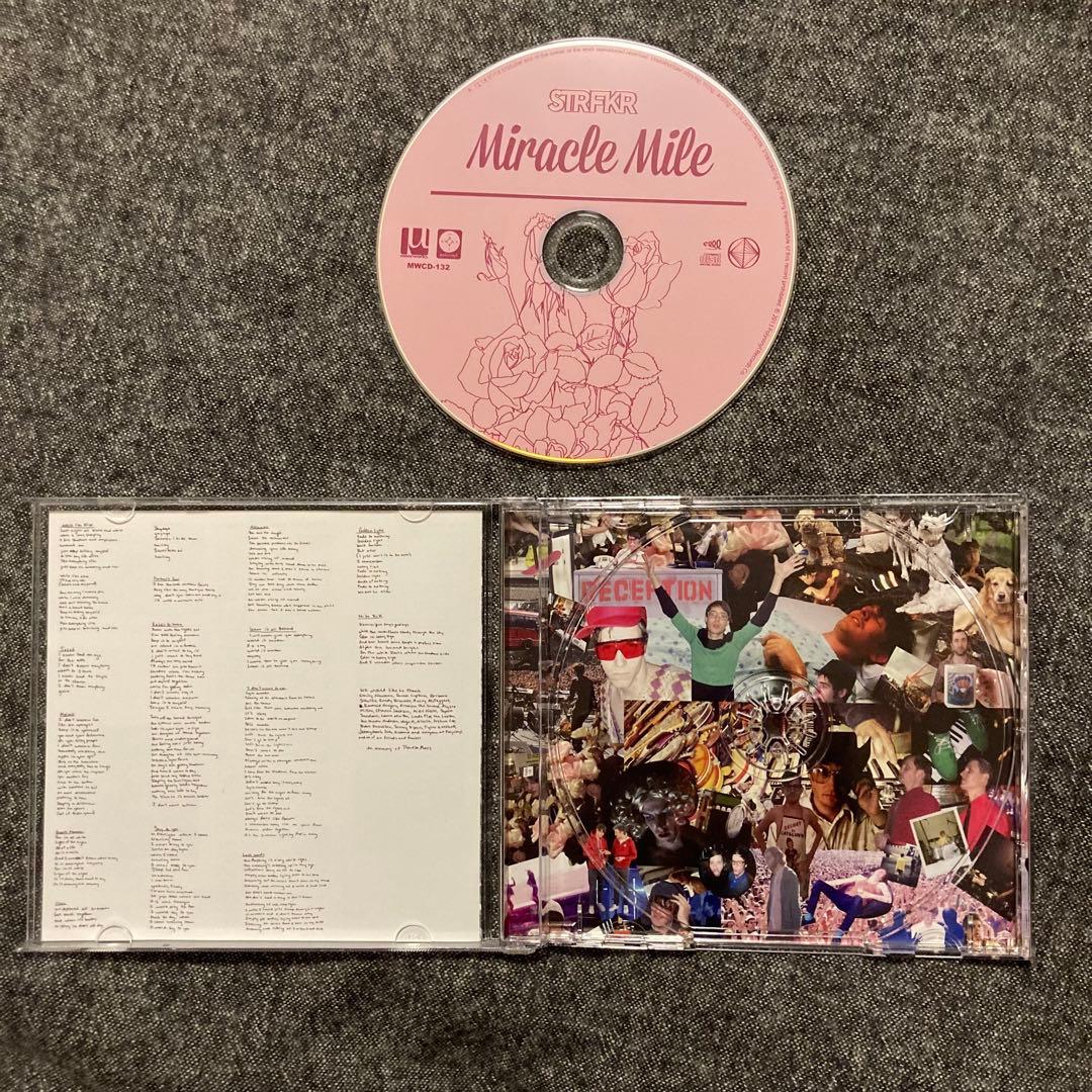 日本盤CD♪メンバー全員の直筆サイン入りSTRFKR Miracle Mile