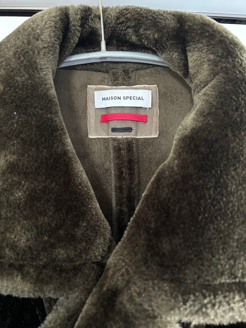 エコムートンビックカラーコート　【MAISON SPECIAL】