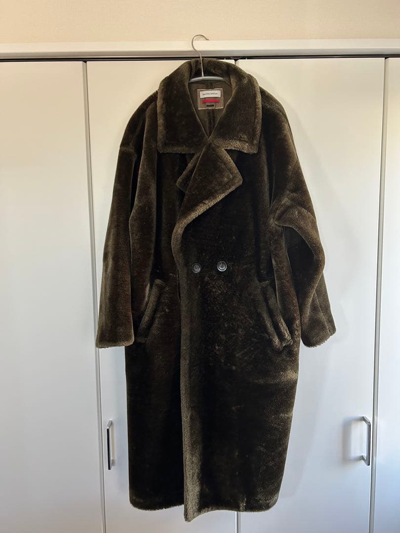 エコムートンビックカラーコート　【MAISON SPECIAL】