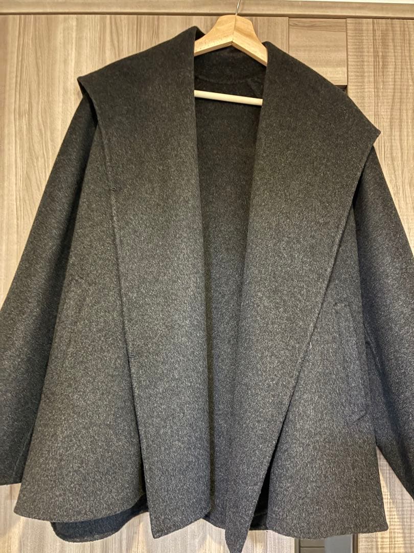 お値下げ！plage ハミルトン DRAPE MIDDLE コート36