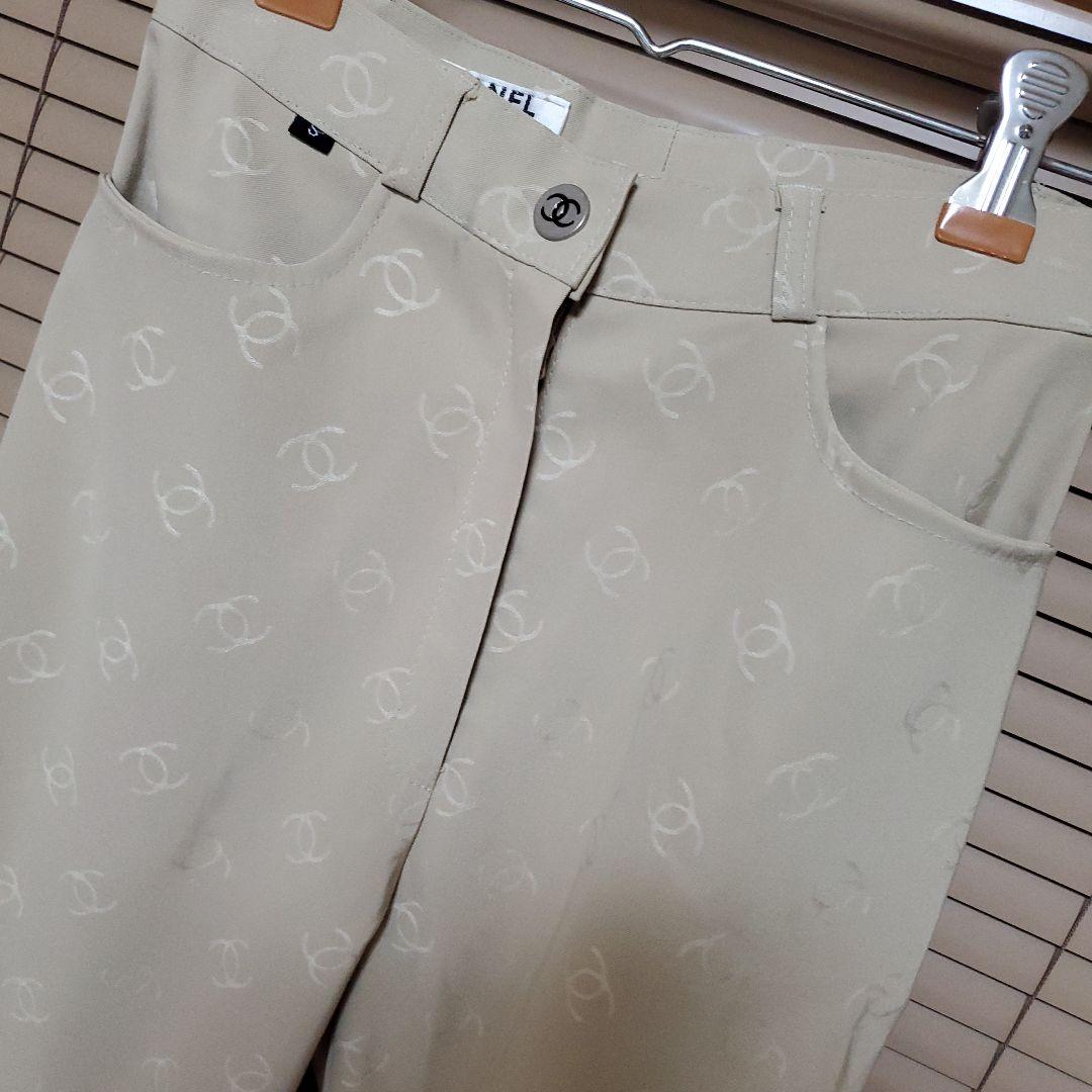 90s CHANEL BOUTIQUE COCO MARC Pants 状態良好