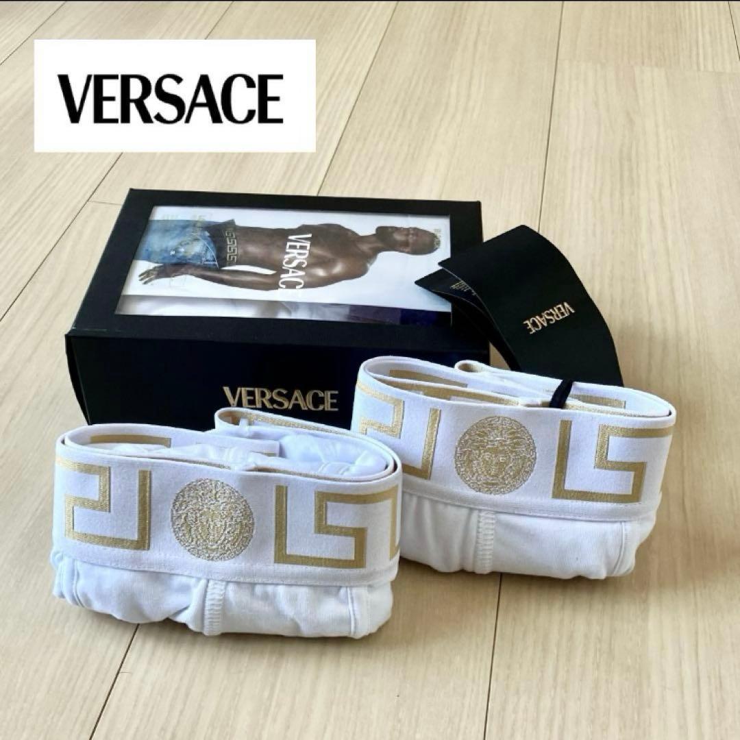 【内田】ヴェルサーチ VERSACE グレカ メドゥーサ ボクサー 2枚