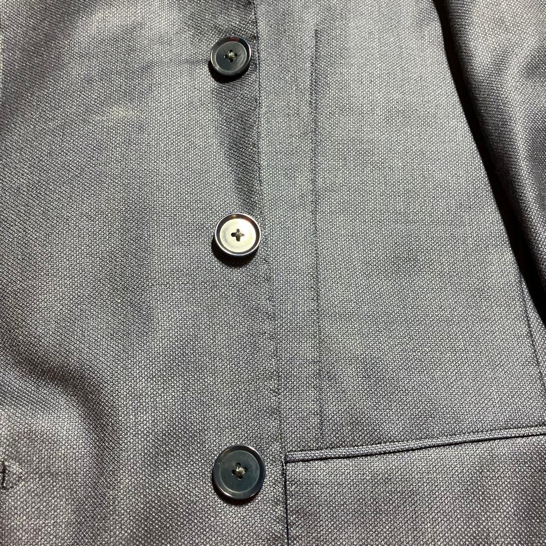 TOMORROWLANDロロピアーナ　ネイビー シングル3つボタンスーツ