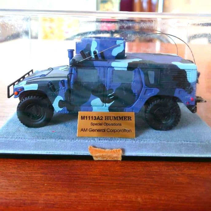 Humvee M113A2 迷彩色 HUMMER 模型