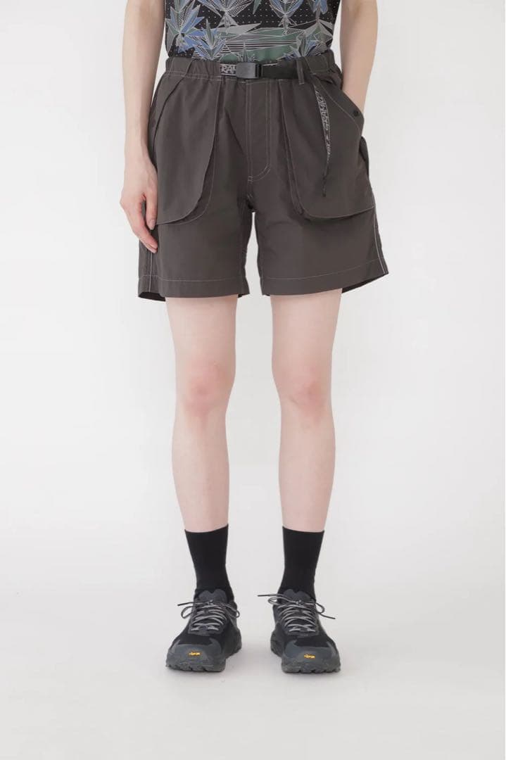 GRAMICCI×and wander brushed nylon short