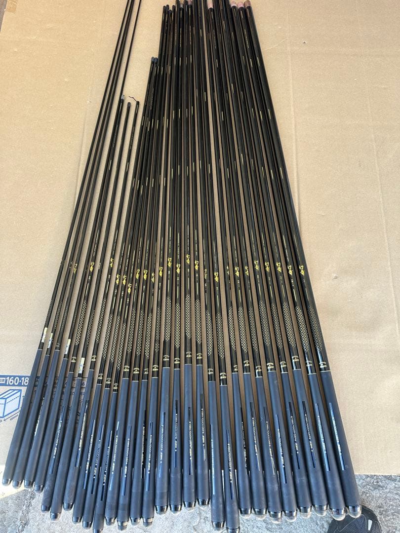 Ahihiさん専用幻竜 ヘラ竿　6-21尺 28本セット