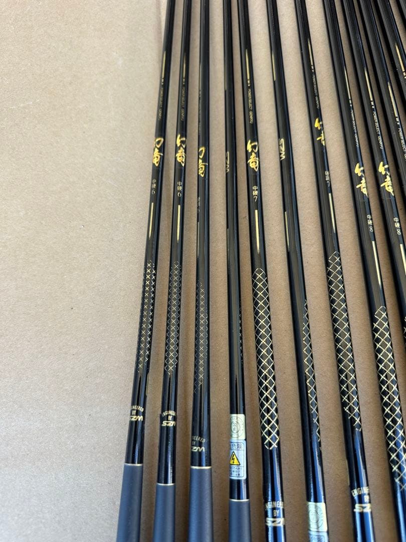 Ahihiさん専用幻竜 ヘラ竿　6-21尺 28本セット
