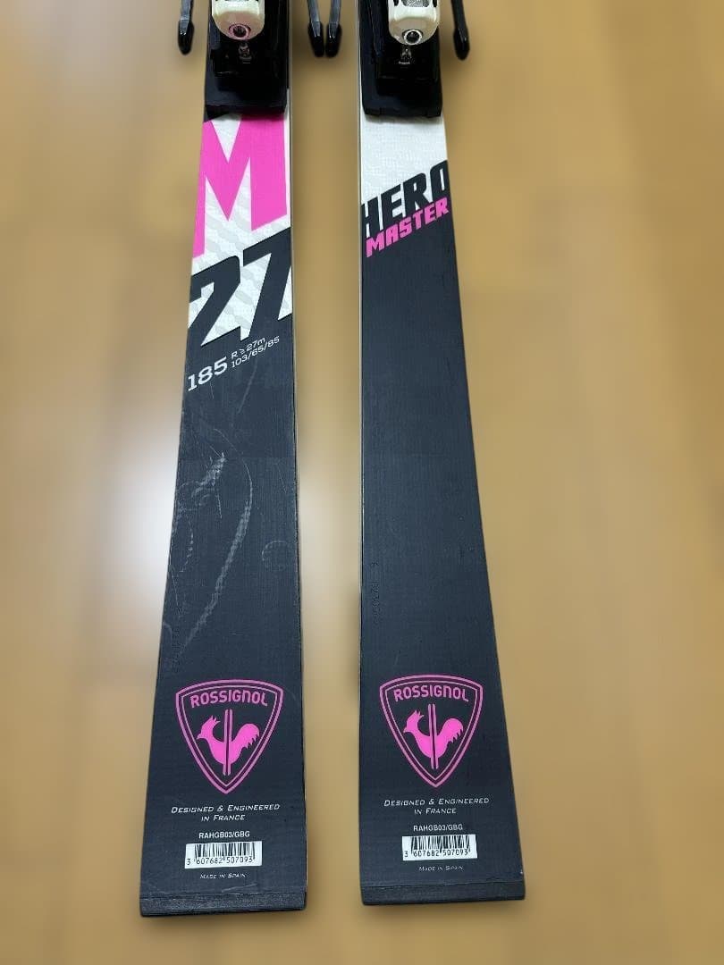スキー ROSSIGNOL HERO MASTER DLC M27 185cm