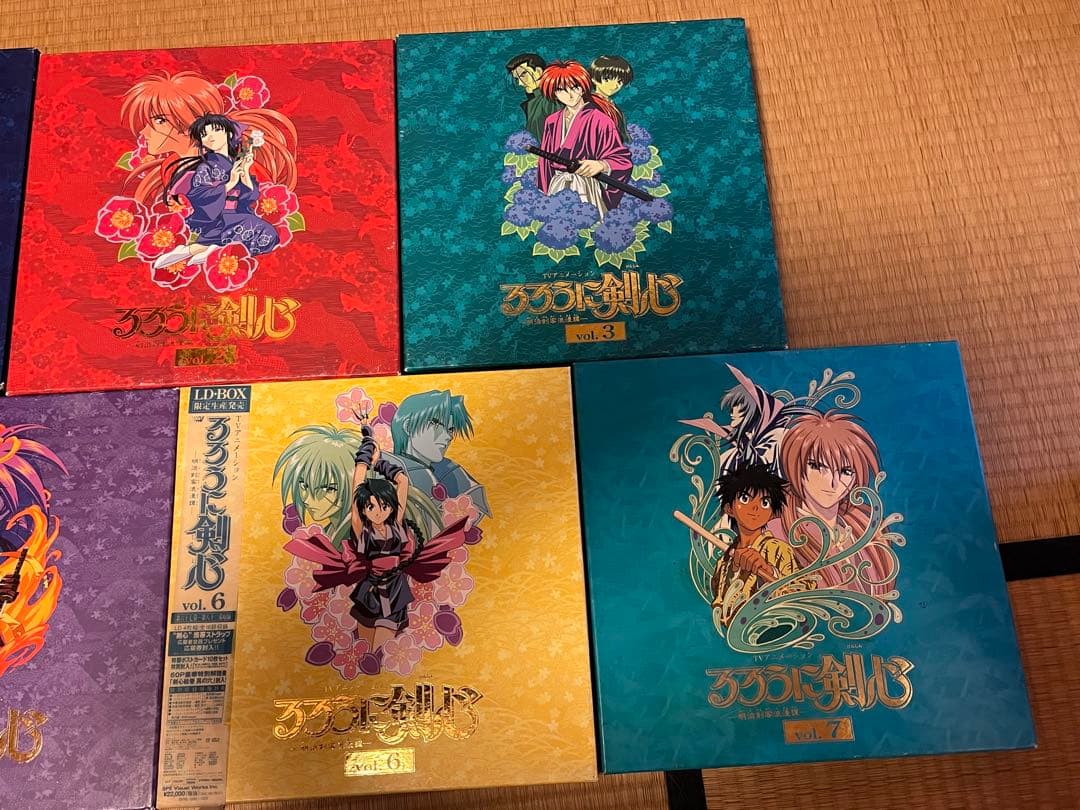 【レア】LD　るろうに剣心 LD-BOX vol.1〜7巻セット