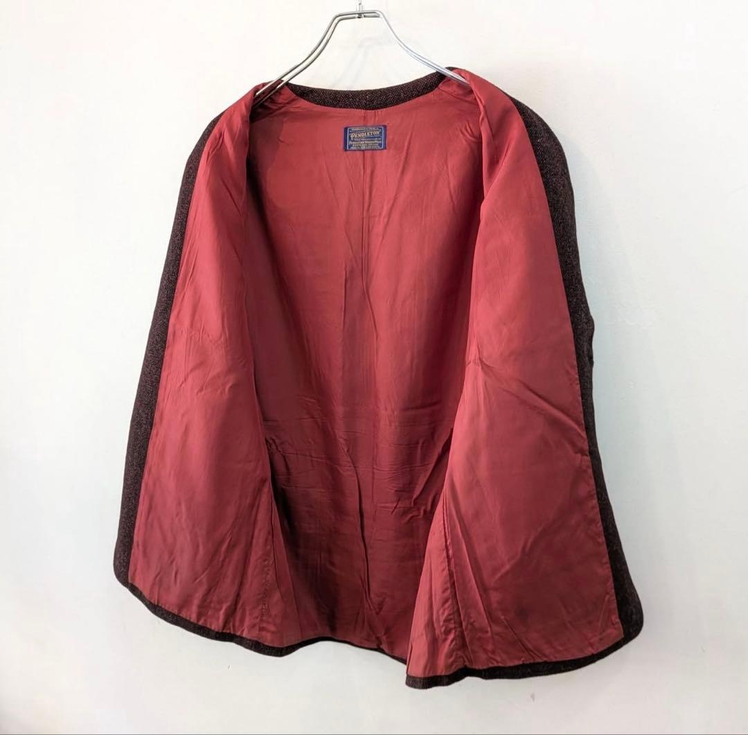 P*n様 50's PENDLETON ノーカラージャケット