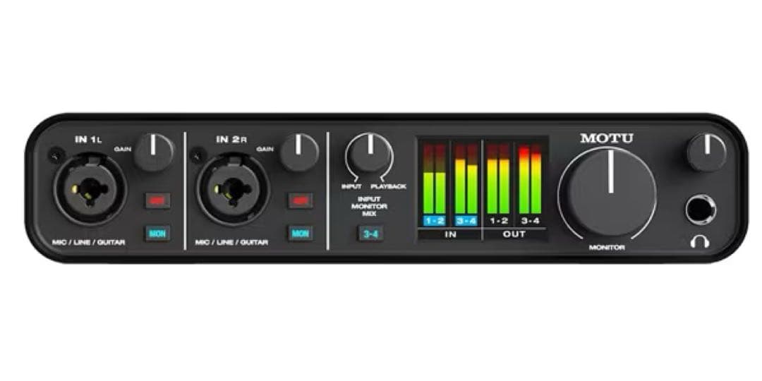 MOTU M4 4-in/4-out USBオーディオインターフェイス