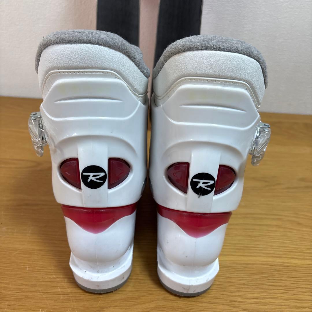 ジュニア　96cm子供　スキーセット　スキーブーツ　20-20.5cm ピンク