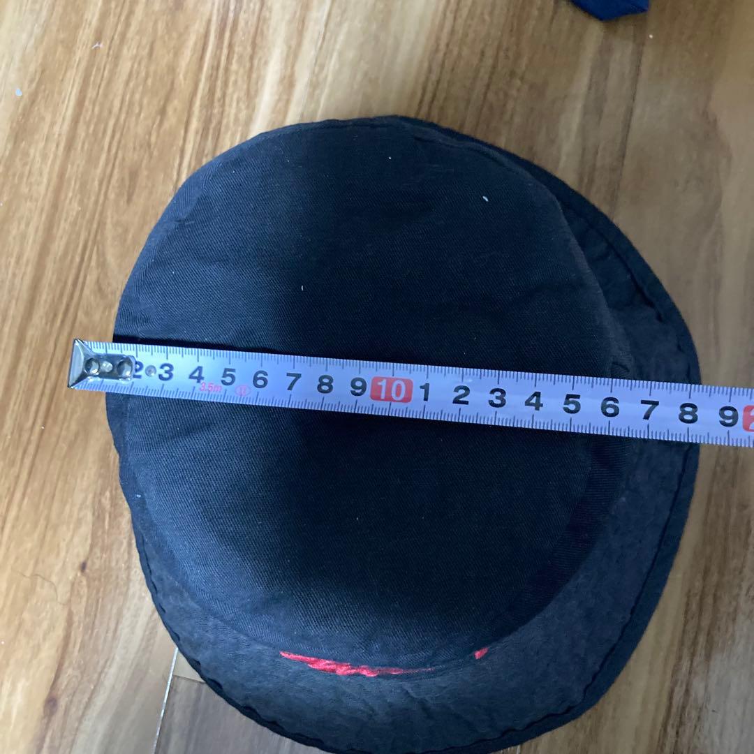 黒タグ old stussy バケットハット