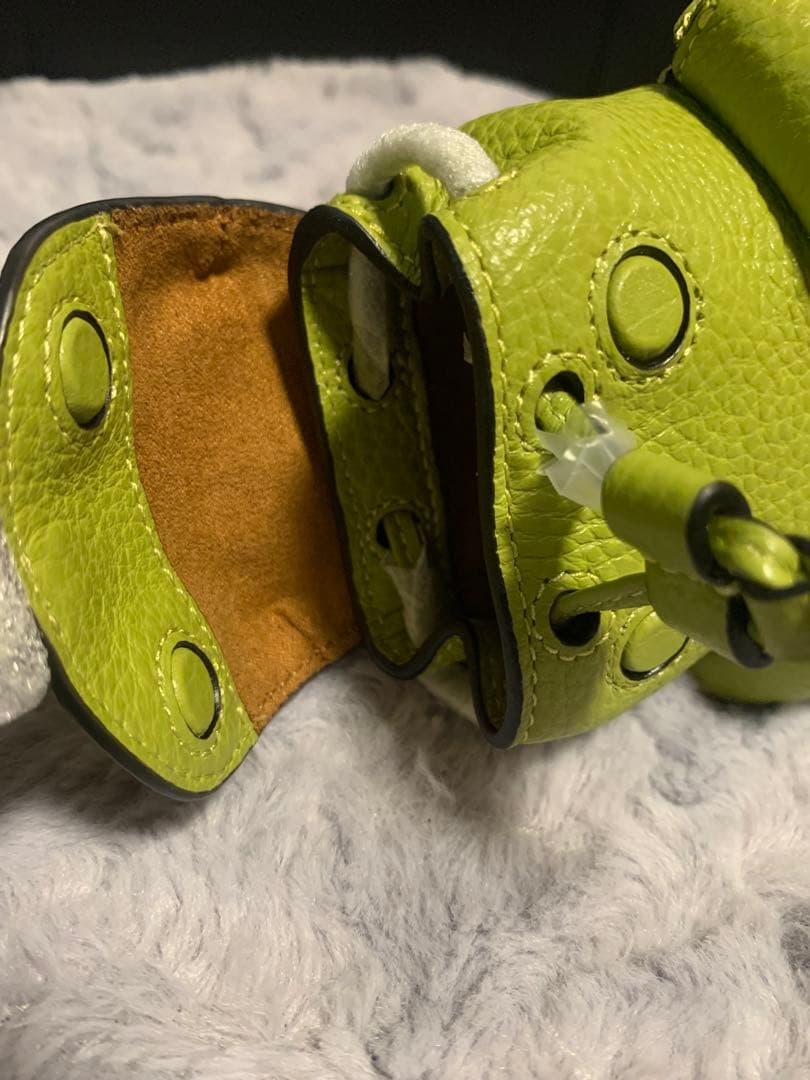 新品未使用☆COACH ライムグリーン バックパック型チャーム