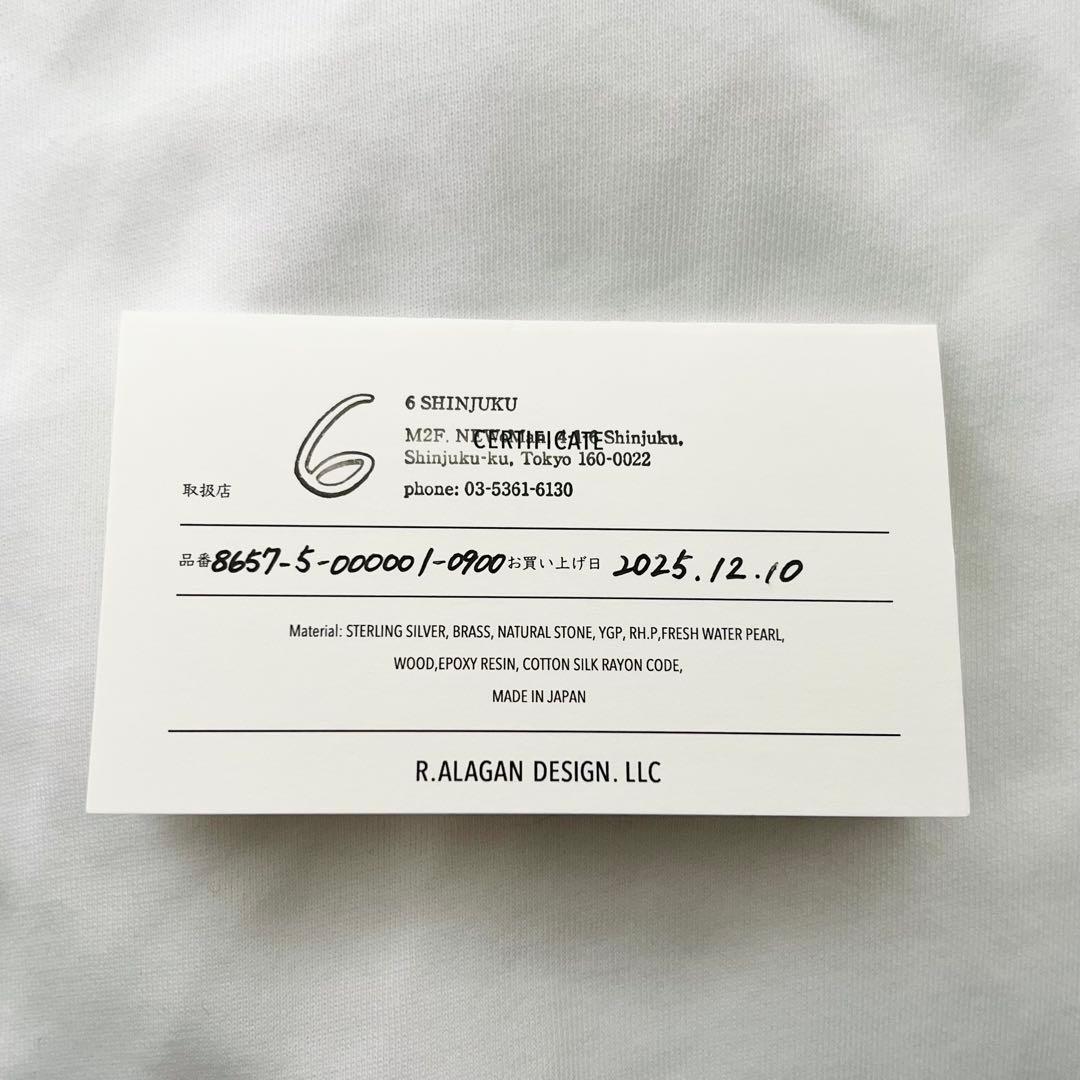 アクセサリー R.ALAGAN/TINY BOROCCO CHOKER