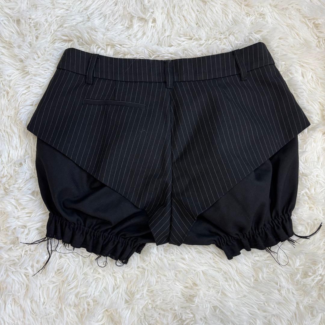 パンツ Poolde Sinatra Stripe Puffy Shorts
