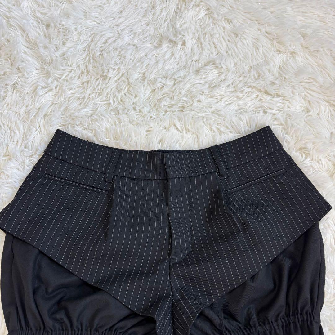 パンツ Poolde Sinatra Stripe Puffy Shorts