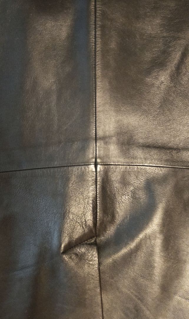 ダーバン I.D.D ラムレザーテーラードジャケット 黒 L 羊革ジャケット