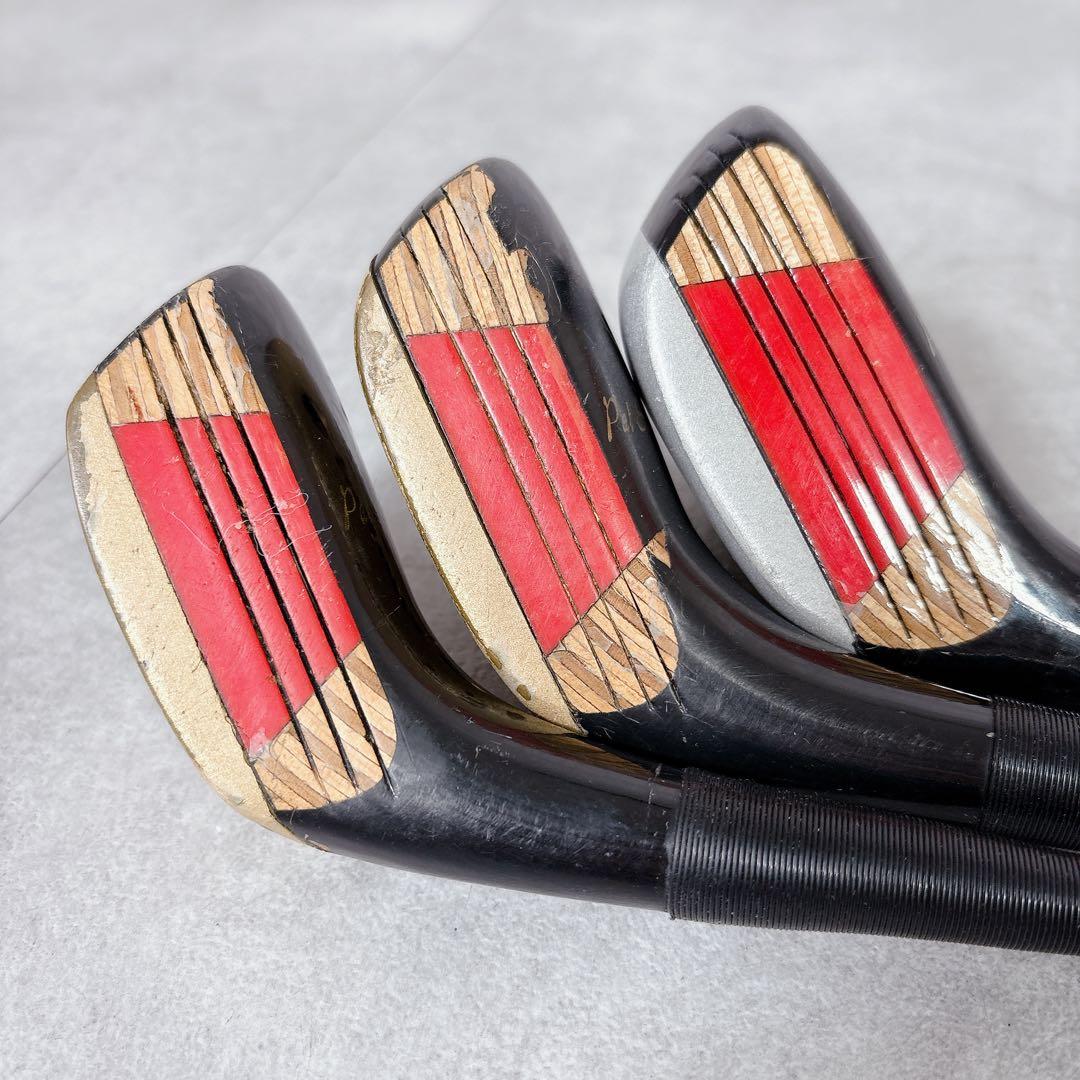 V972 希少 タイガーシャーク パーシモン フェアウェイウッド 3本 セット