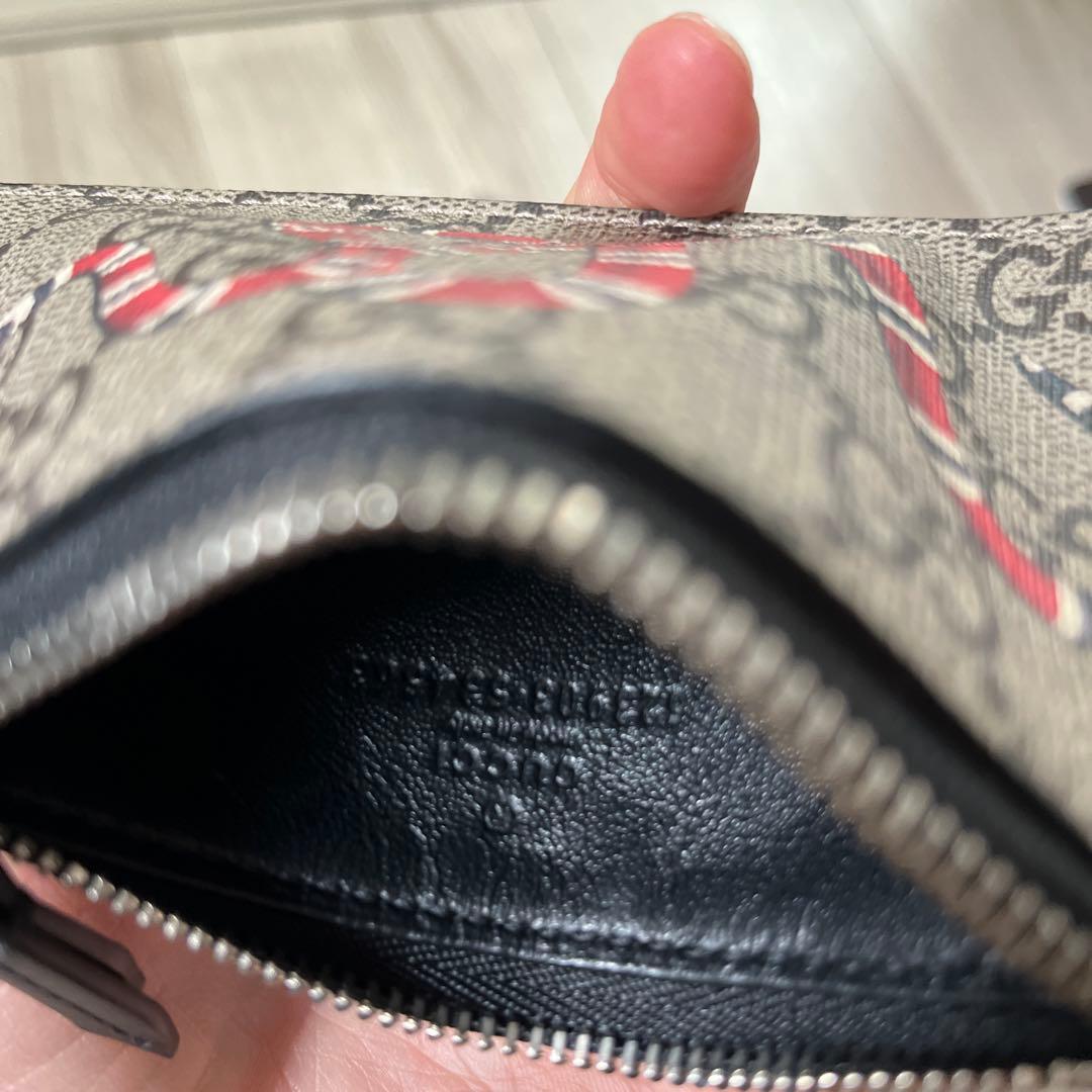 GUCCI グッチ スネーク シェリーライン カードケース