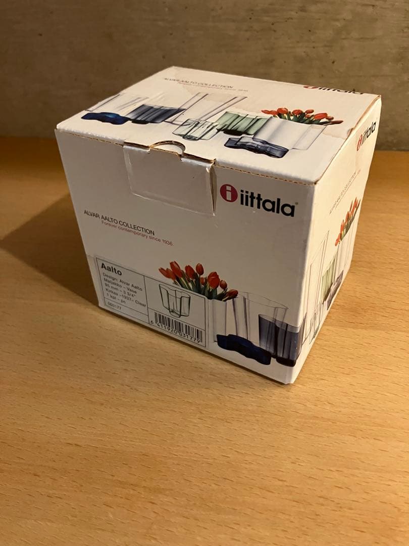 アルヴァ・アアルト　フラワーベース　イッタラ 95ミリ　1937クリア