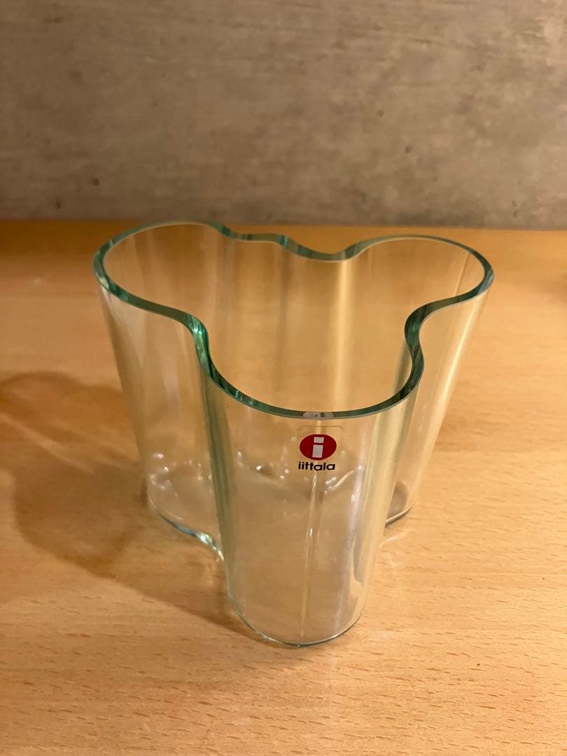 アルヴァ・アアルト　フラワーベース　イッタラ 95ミリ　1937クリア