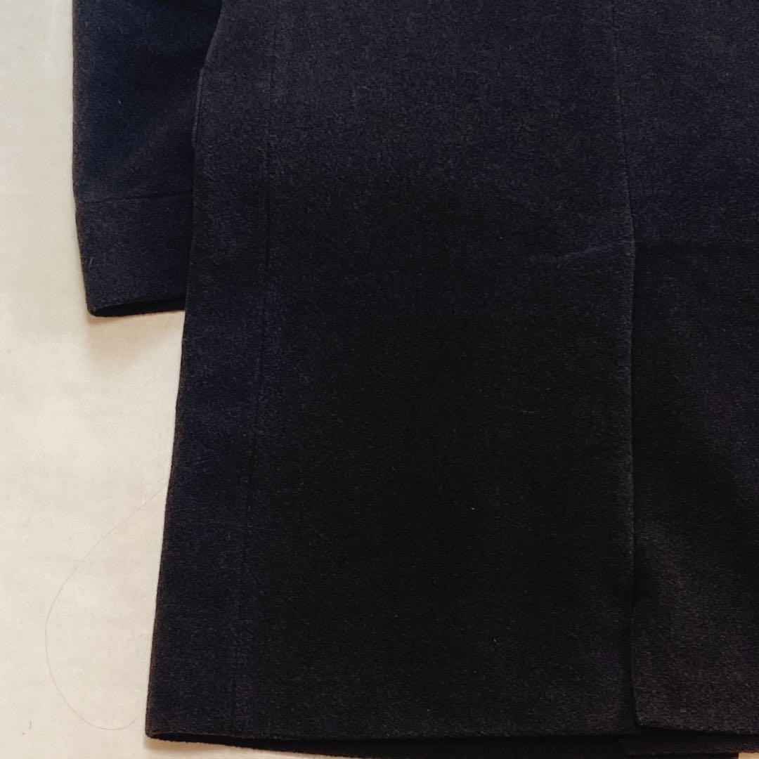 バーバリーロンドン カシミヤ シャドーチェック チェスターコート