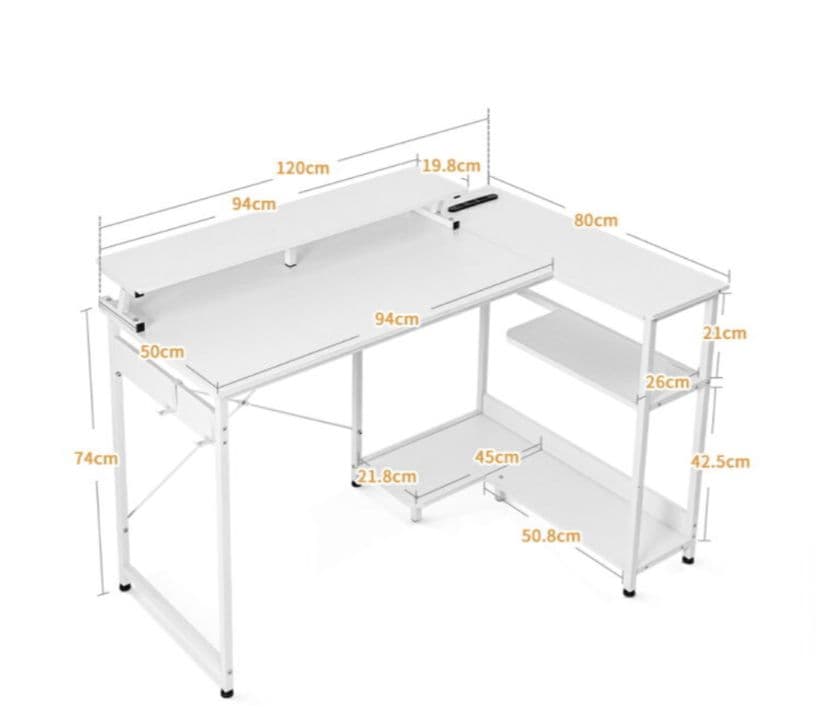 システムデスク　ビンテージカラー　未使用品です！