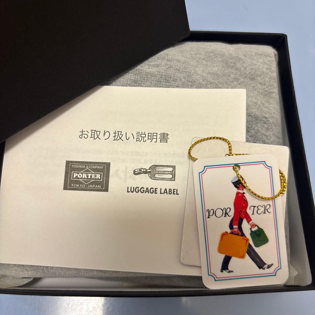 ポーター 二つ折り財布 新品未使用 ブラック