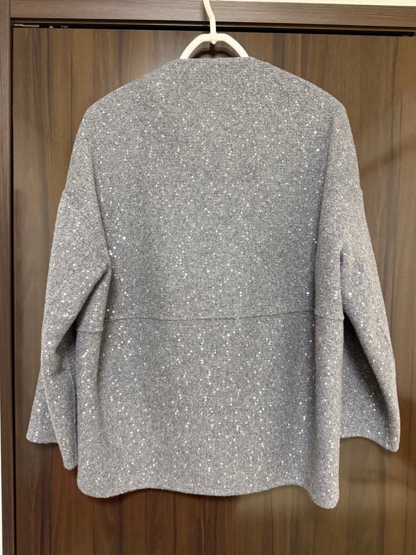 新品未使用♡Ballsey スパンコール リバー ショート コクーンコート