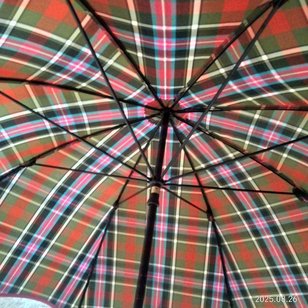 希少　レトロ　ヴィヴィアンウエストウッド　タータンチェック　長傘