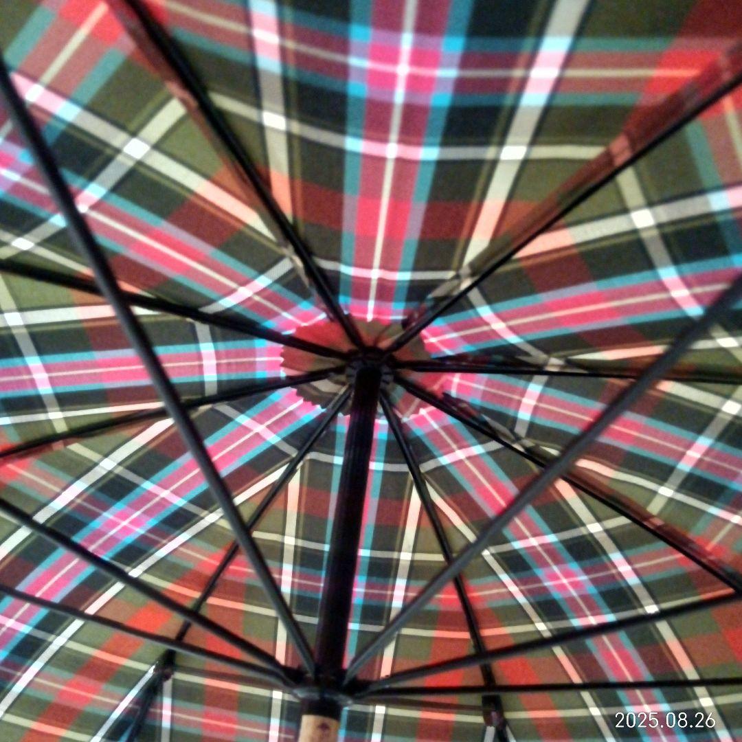 希少　レトロ　ヴィヴィアンウエストウッド　タータンチェック　長傘