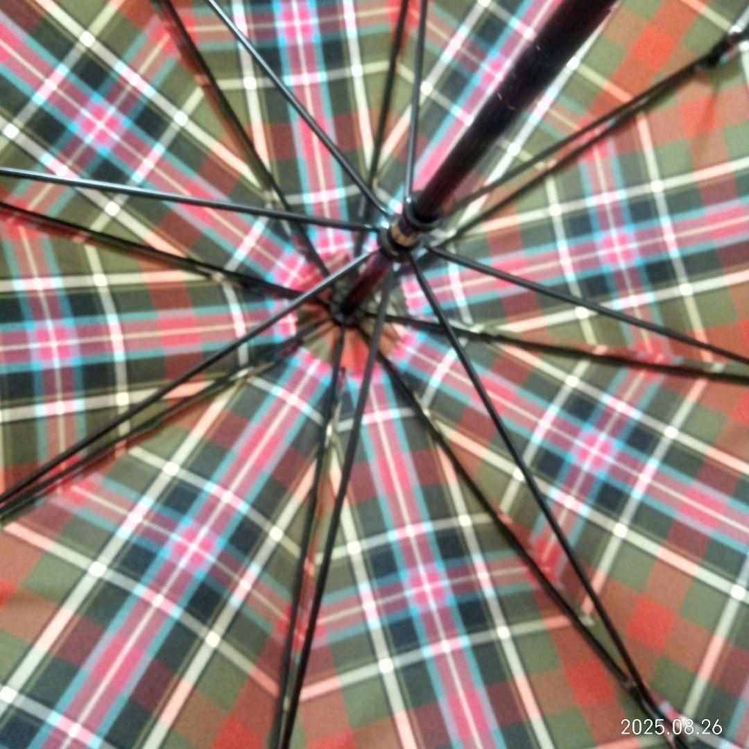 希少　レトロ　ヴィヴィアンウエストウッド　タータンチェック　長傘