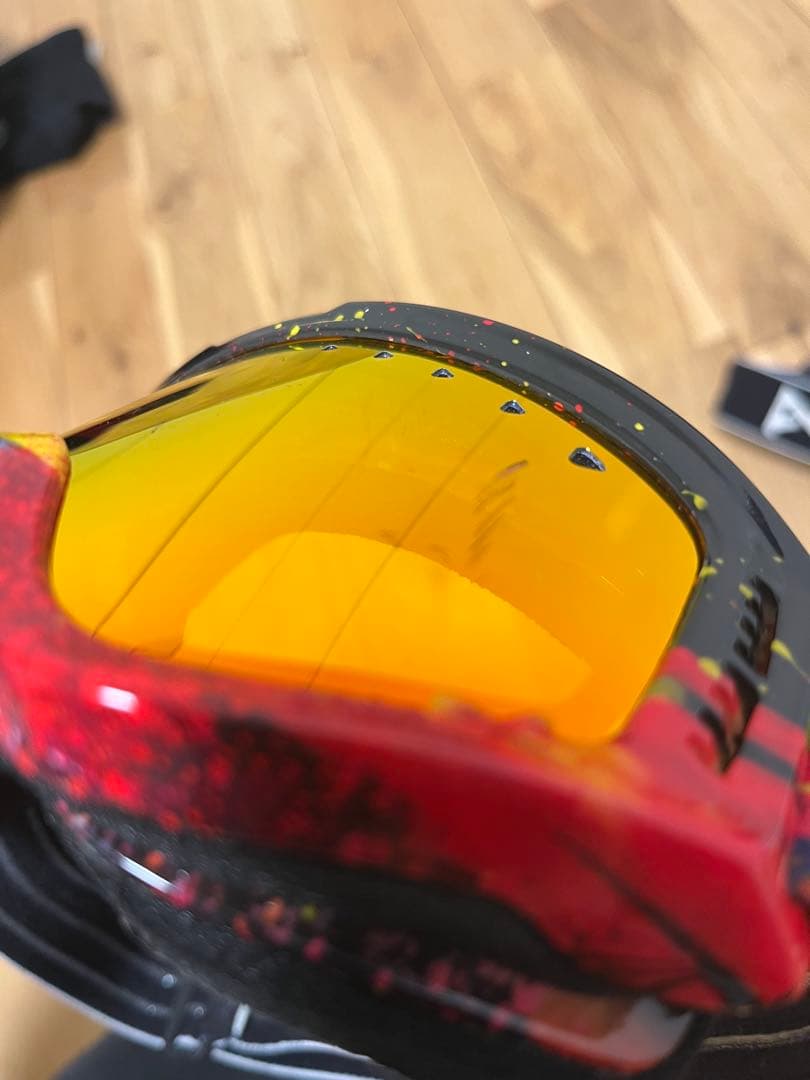 全天候　anon スキーゴーグル　キッズ用 交換レンズ付き