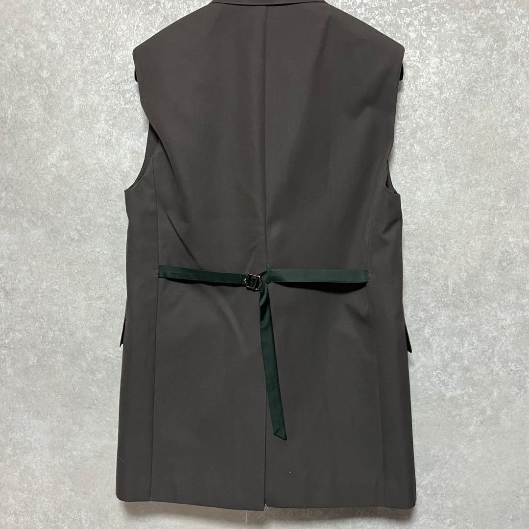 【美品】Drawer　ドゥロワー　FALL1　ウールコットンジレ