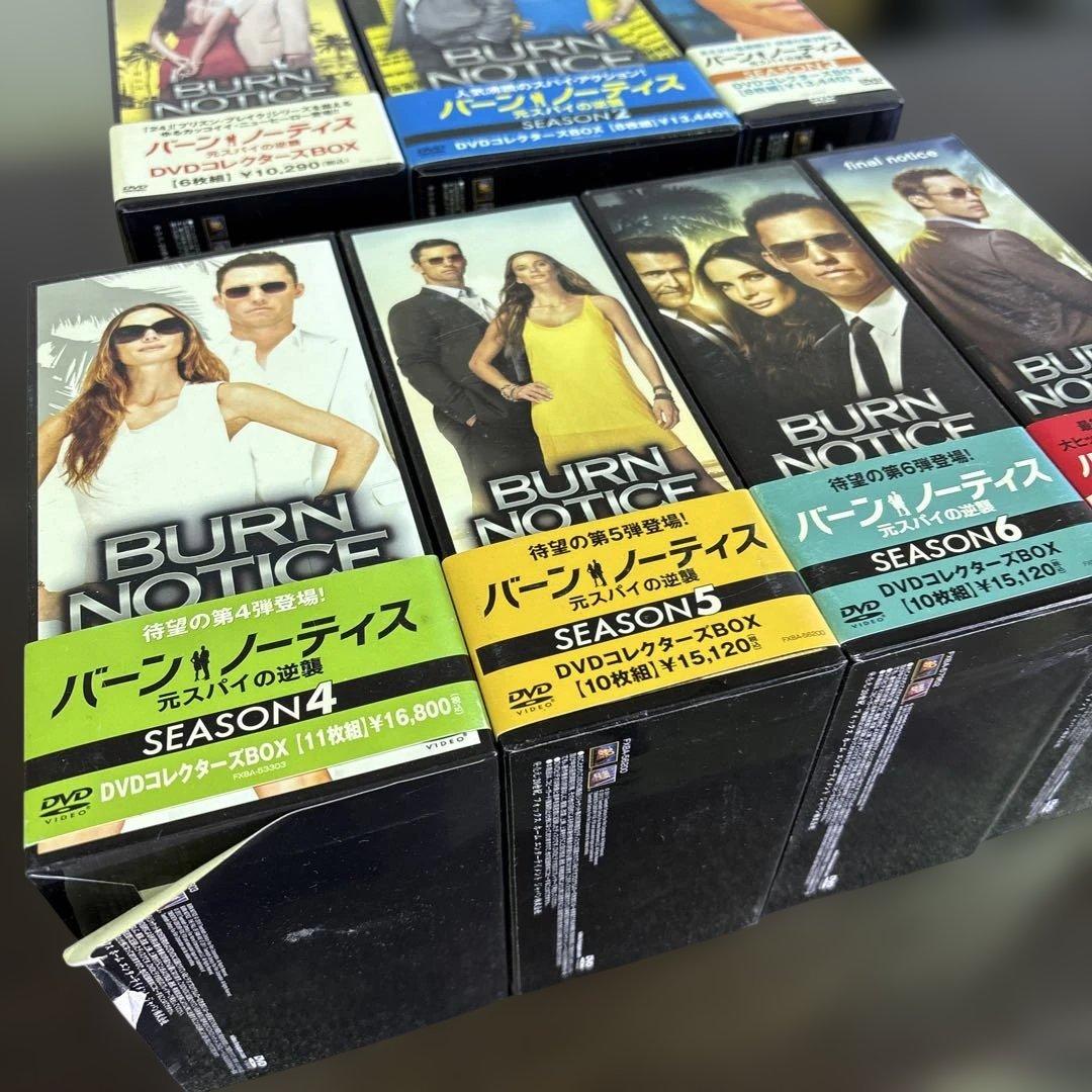 S1890 BURN NOTICE DVDコレクターズボックス 全7シーズン